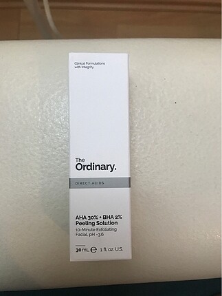 AHA BHA PEELING SOLUTION THE ORDINARY