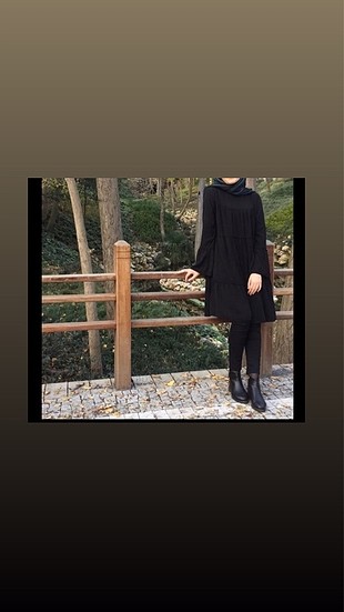 Siyah tunik/ elbise