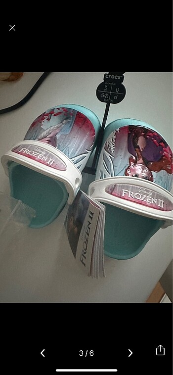 19 Beden Crocs bebek 19/20