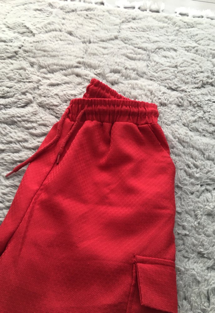 Kırmızı Salaş Kadın Kumaş Pantolon - Görsel 2