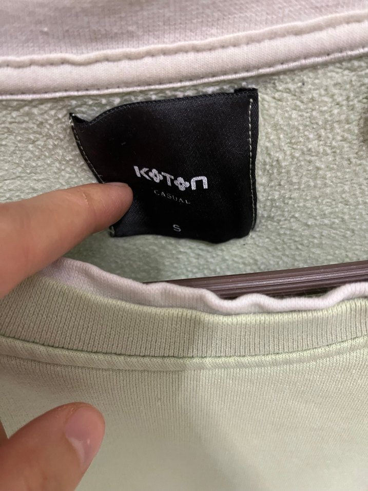 Yeşil Salaş Sweatshirt - Görsel 3