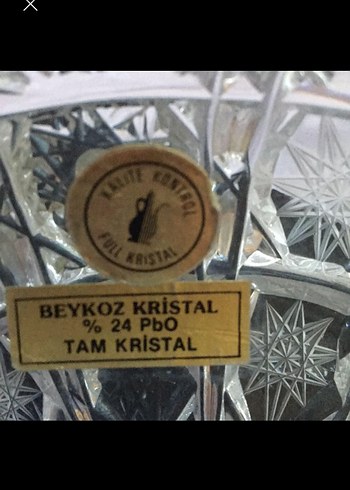 Paşabahçe kristal kase - Görsel 3