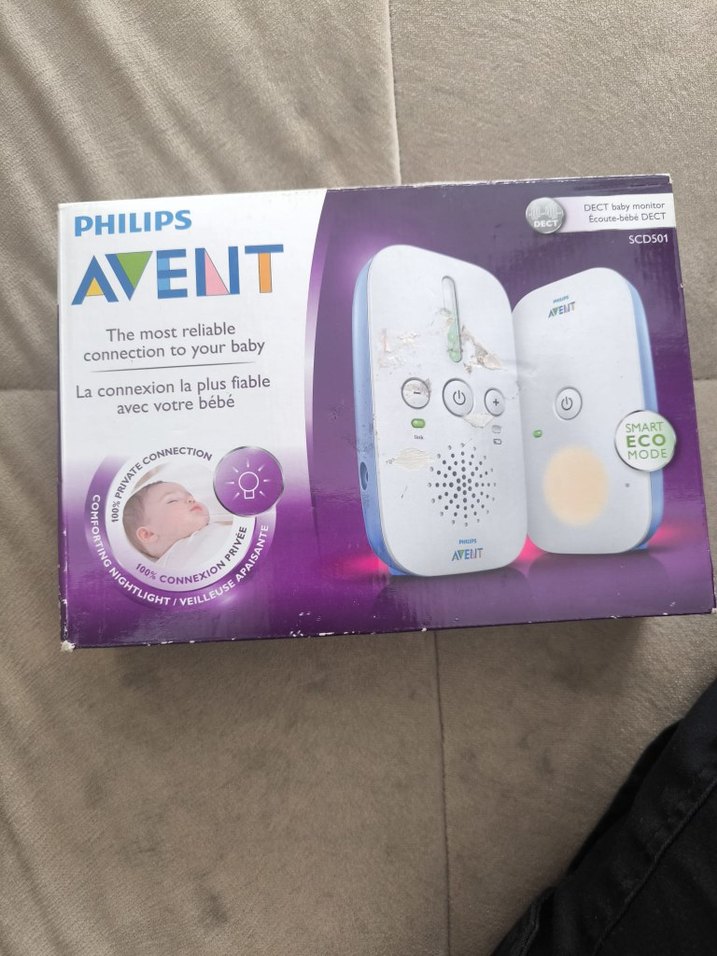 Philips Avent Beyaz Bebek Telsizi - Görsel 2