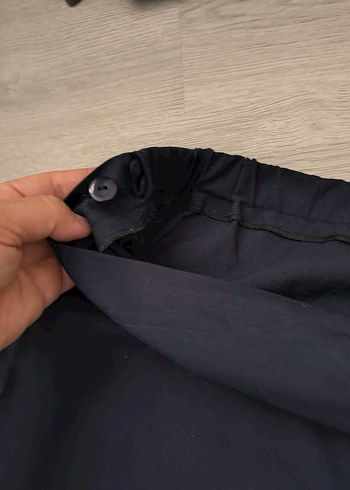 Diğer Lacivert Kadın Hamile Kumaş Pantolon hemşire forması