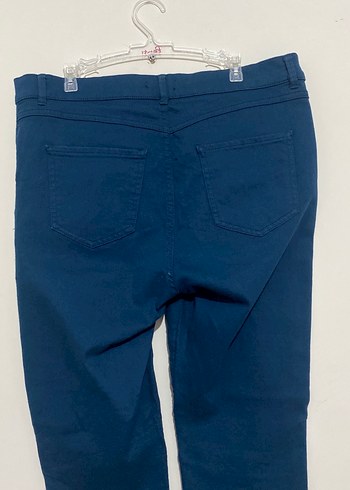 Kadın petrol Denim Regular Fit Pantolon - Görsel 5
