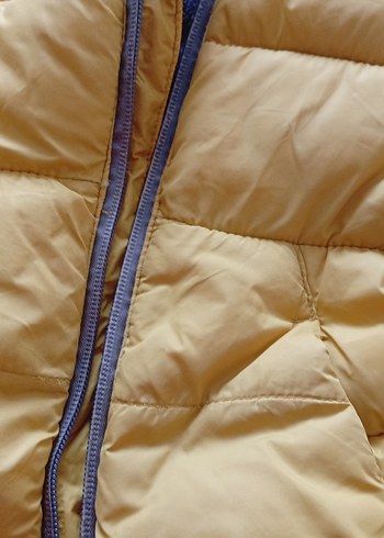 Erkek Çocuk Sarı Kapüşonlu Yelek - Görsel 4