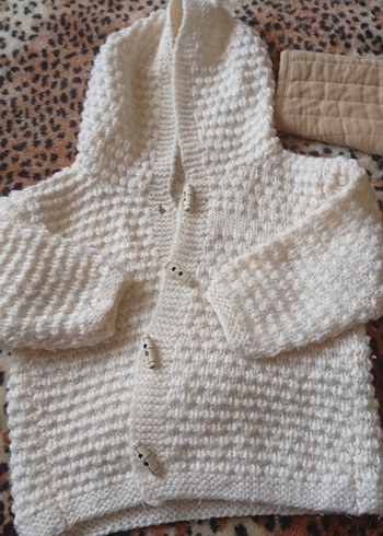 Düğmeli Bohem Kadın Kahverengi Mont - Görsel 2