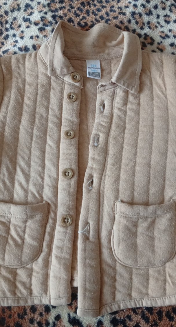 Düğmeli Bohem Kadın Kahverengi Mont - Görsel 4