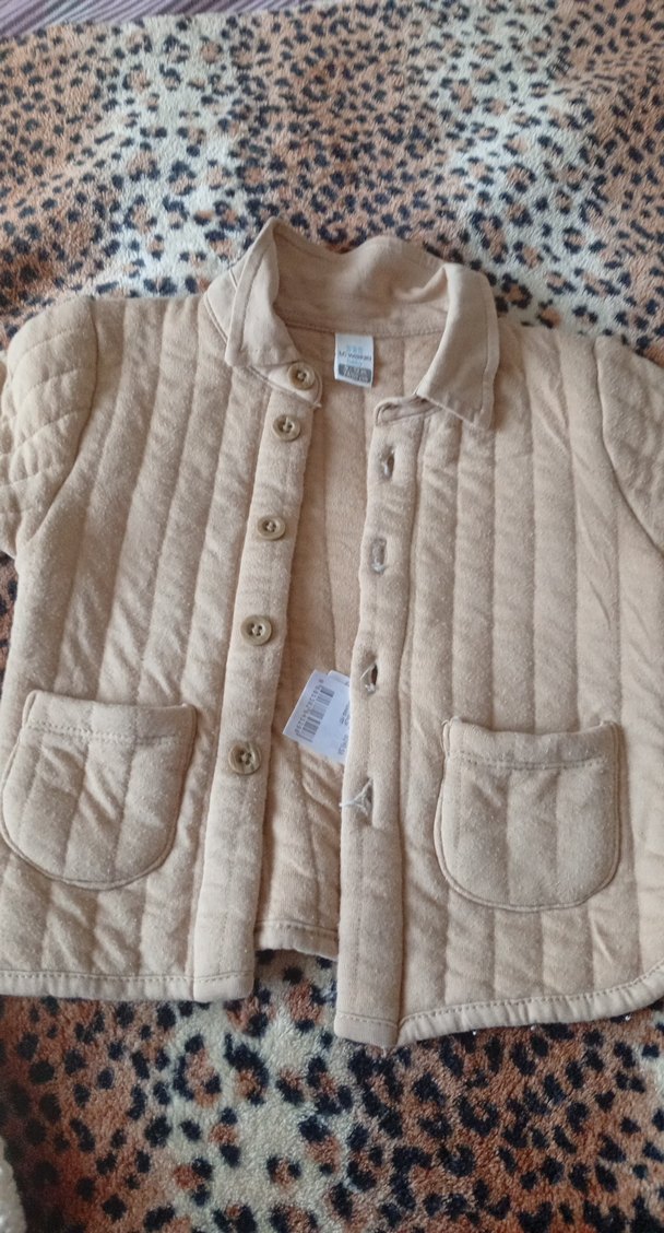 Düğmeli Bohem Kadın Kahverengi Mont - Görsel 3