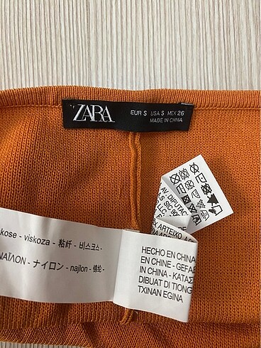 Zara Zara triko crop