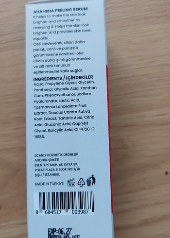 Luis Bien AHA+BHA Peeling Serum - Görsel 2