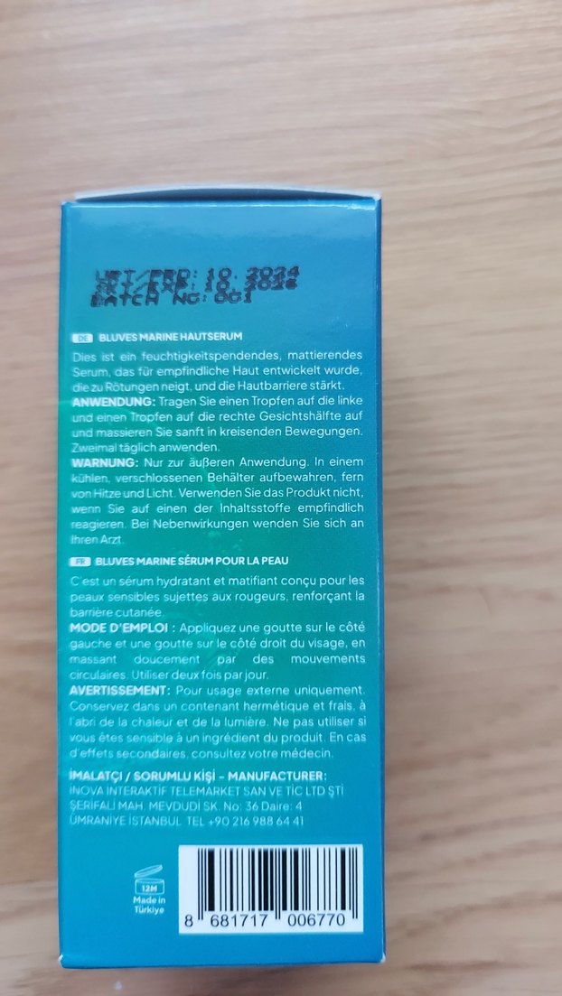 Bluves Mavi Yeşil Alg Anti-Aging Serumu - Görsel 2