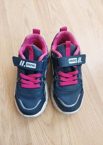 Kız Çocuk Renkli Velcro Spor Ayakkabı