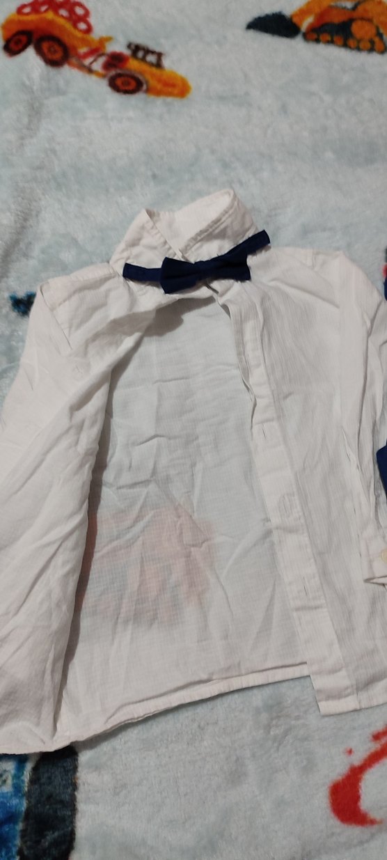 Mavi Kot Pantolonlu Bebek Erkek Takım - Görsel 5