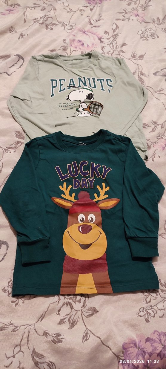 Renkli Baskılı Erkek Çocuk Sweatshirt - Görsel 2