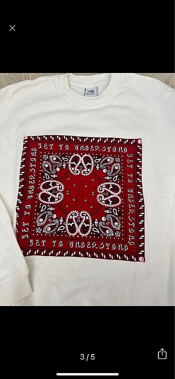 s Beden Zara Sweatshirt