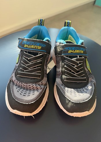 32 Beden mavi Renk 32 numara Skechers S-Lights Erkek Çocuk Spor Ayakkabı