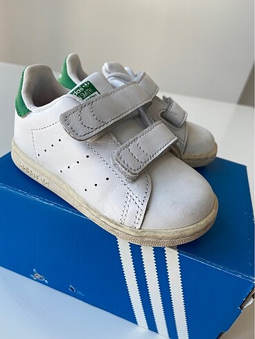 22 numara Adidas Stan Smith bebek ayakkabısı