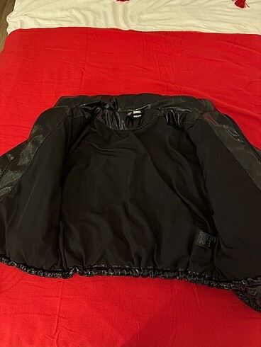 xs Beden h&m parlak sisme mont