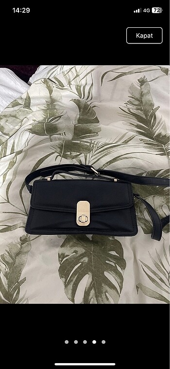 Stradivarius siyah çanta