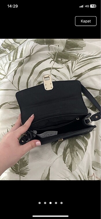  Beden siyah Renk Stradivarius siyah çanta