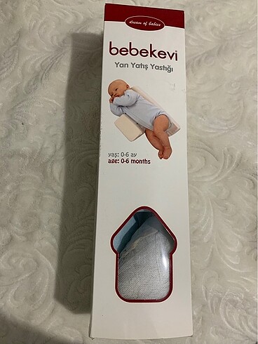 Bebek yan yatış yastığı