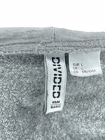 l Beden gri Renk H&M Hırka %70 İndirimli.