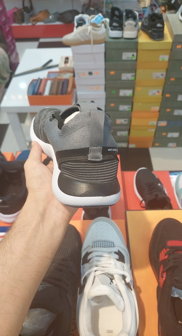 Gri Bağcıklı Erkek Spor Ayakkabı - Görsel 3