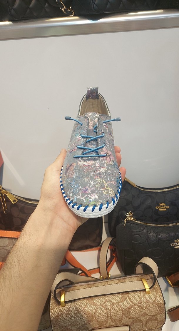 Gri Çok Renkli Bağcıksız Günlük Spor Ayakkabı - Görsel 2