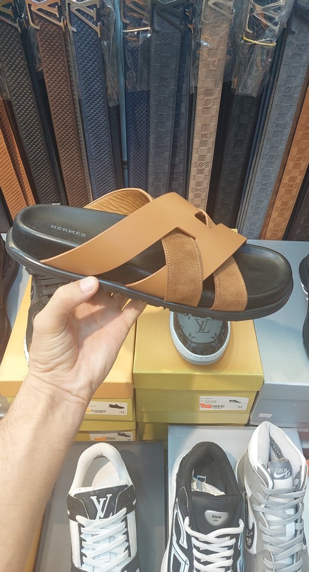 Kahverengi Erkek Sandalet - Görsel 2