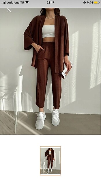 Kimono ikili takım