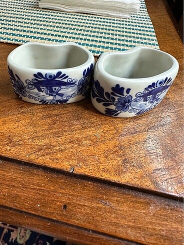 Delft hollanda porseleni peçetelik