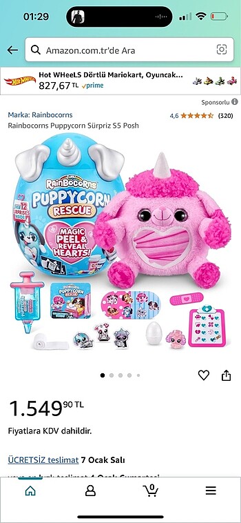 Rainbocorns Puppycorn