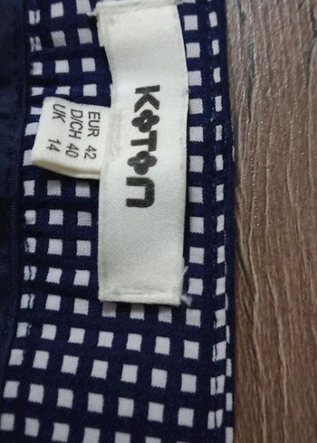 42 Beden Regular Fit Denim Kadın Pantolon