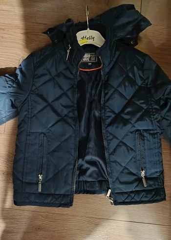 Erkek Çocuk lacivert Fermuarlı Mont - Görsel 2