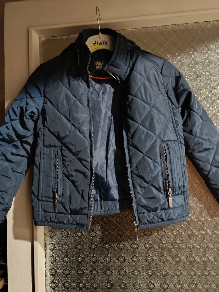 Erkek Çocuk lacivert Fermuarlı Mont - Görsel 3