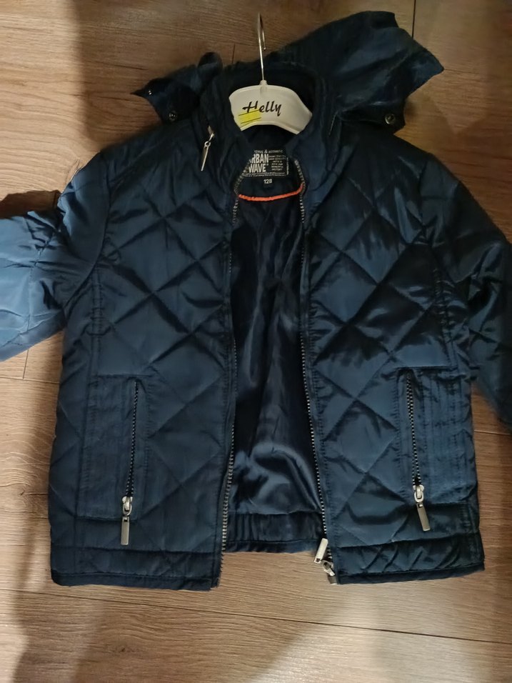 Erkek Çocuk lacivert Fermuarlı Mont - Görsel 2