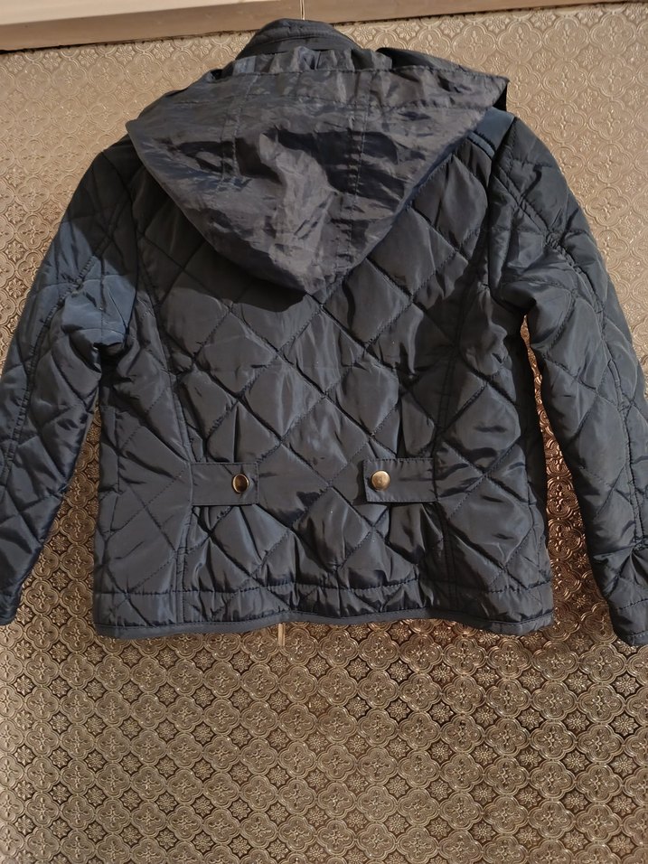 Erkek Çocuk lacivert Fermuarlı Mont - Görsel 4