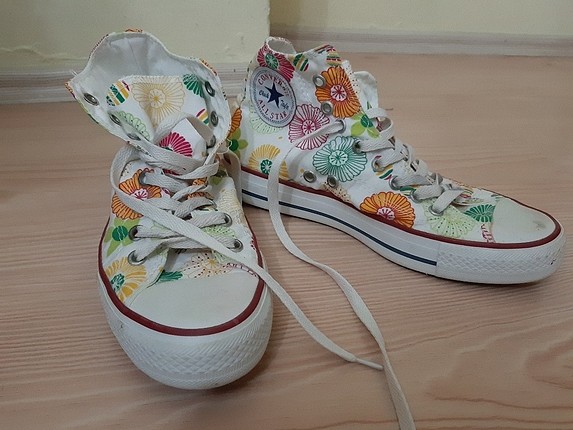Renkli converse 38 numara