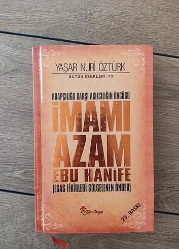 Yaşar Nuri Öztürk kitapları