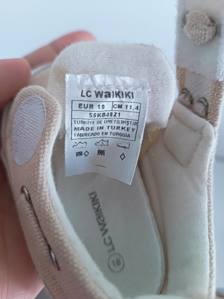 Bebek İlk Adım Ayakkabısı Bej - Görsel 3