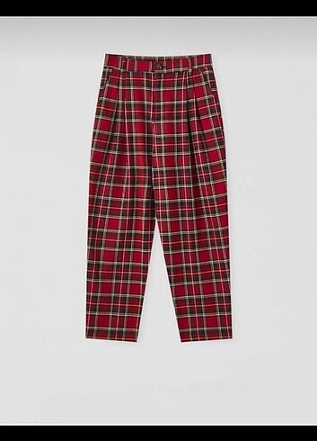 xs Beden kırmızı Renk Pull Bear Pantolon