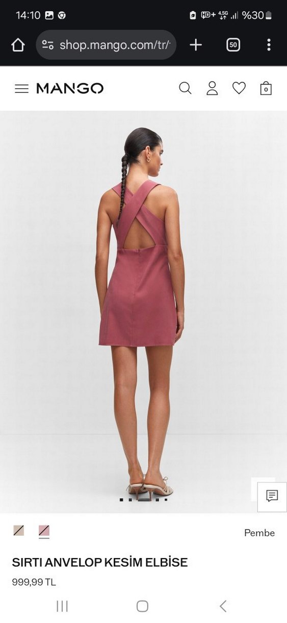 Mango Elbise - Görsel 3