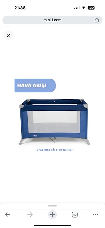 Chicco Chicco poky park yatak