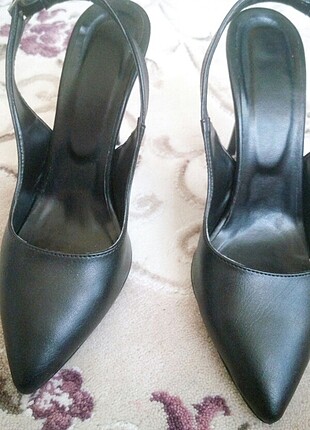 38 Beden Siyah stiletto 