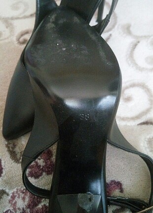 38 Beden siyah Renk Siyah stiletto 