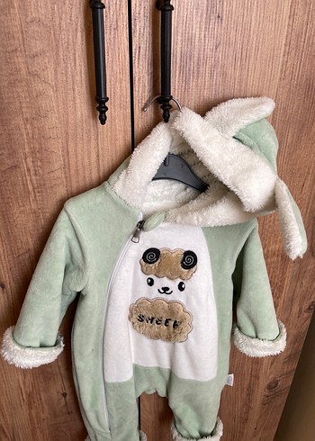 Kürklü Bebek Tulumu - Görsel 2
