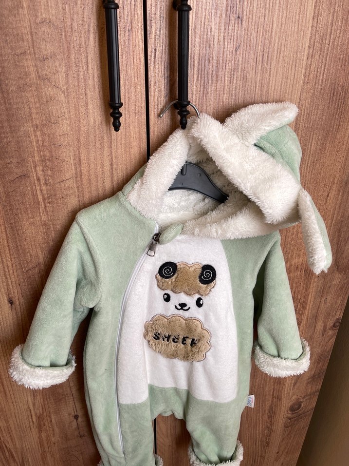 Kürklü Bebek Tulumu - Görsel 2