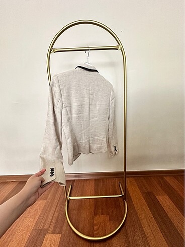 36 Beden camel Renk 0 keten blazer