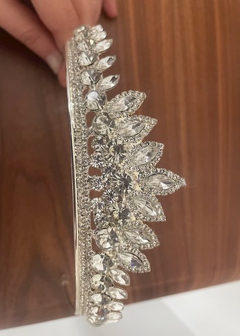 Taşlı Gelin Tacı - Görsel 2